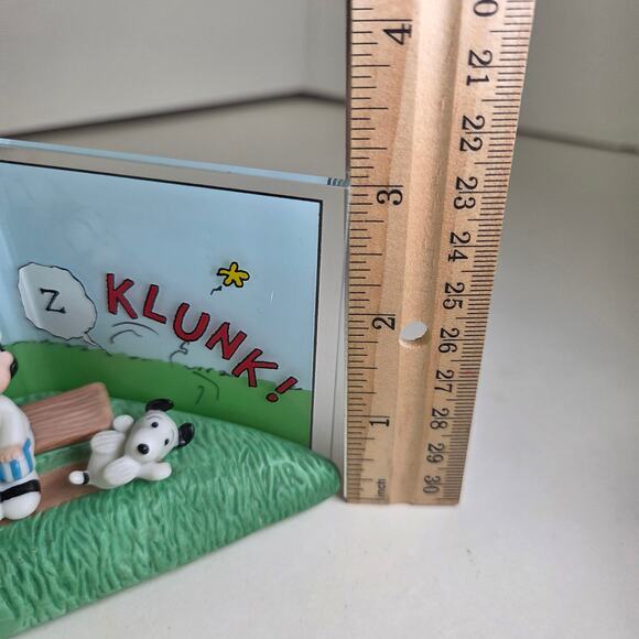 Hallmark Peanuts Gallery The Winning Team Baseball Figurine Snoopy 2000 LE - Picture 13 of 13